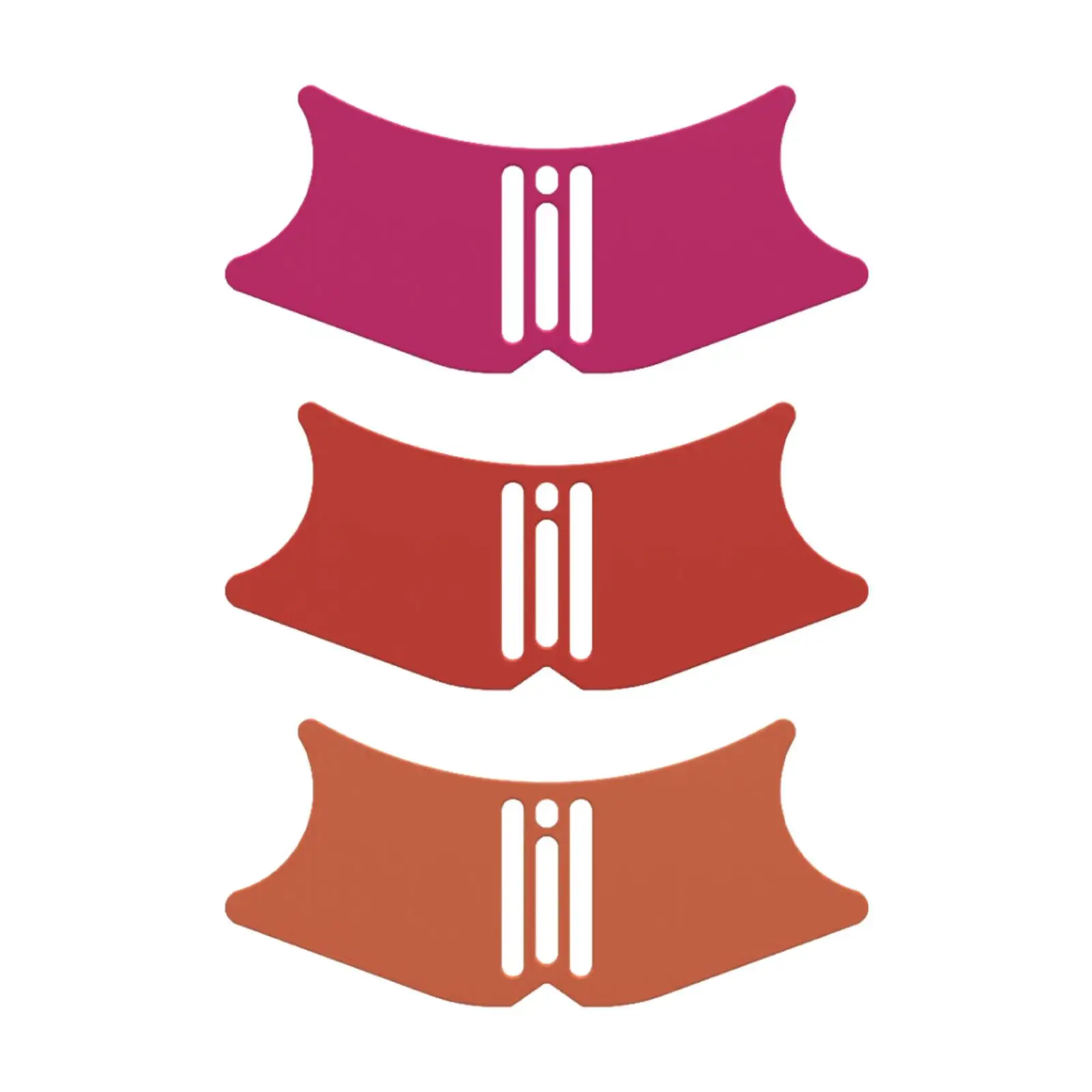 

Eyebrow Shaping Stencil Silicone Makeup Tool Nose Stencil Flexible Lightweight Multifunctional Template