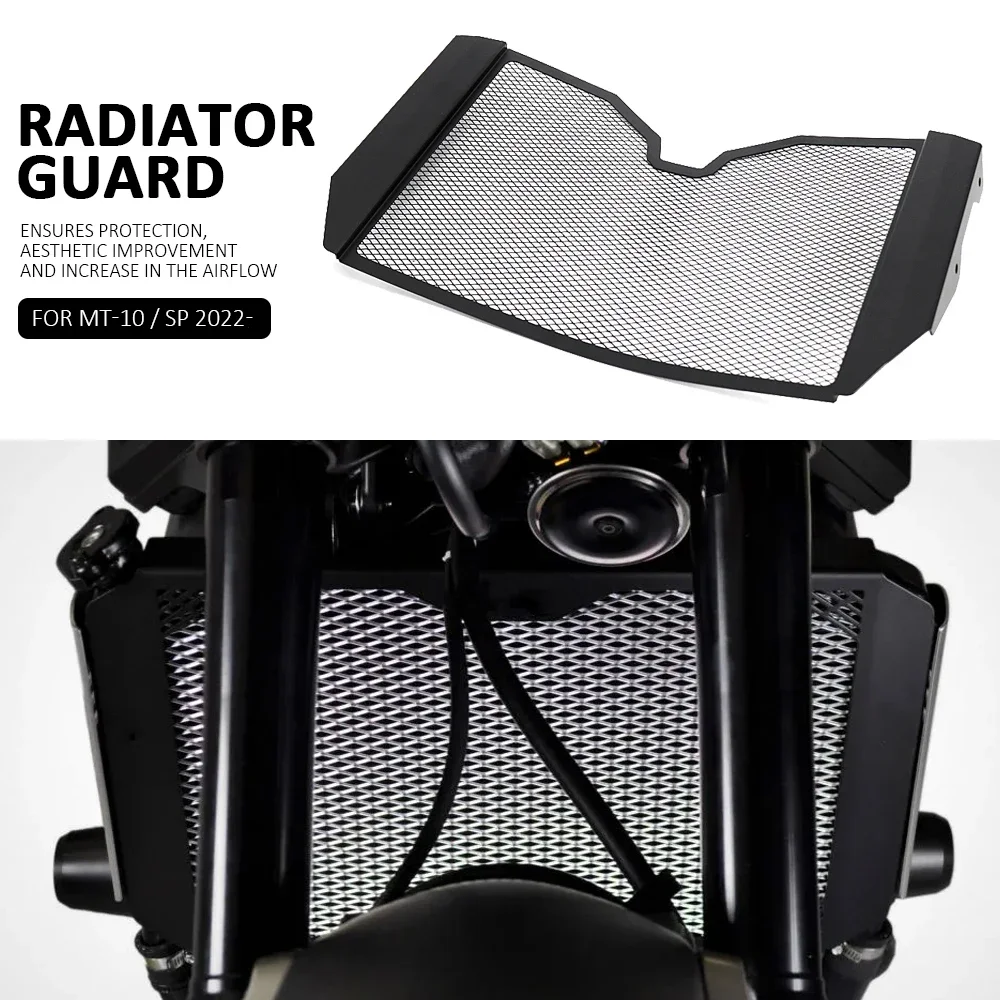 

For Yamaha MT-10 MT10 SP mt10 Mt10 2022 2023 Motorcycle Accessorie Radiator Grille Guard Cover Oil Cooler Guard Protection