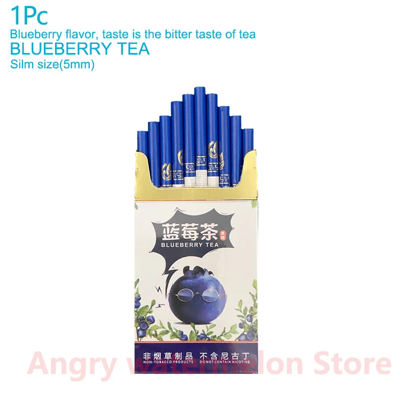 Ледяной Черничный мед персиковый чай сигареты травяные Мятные здоровый без