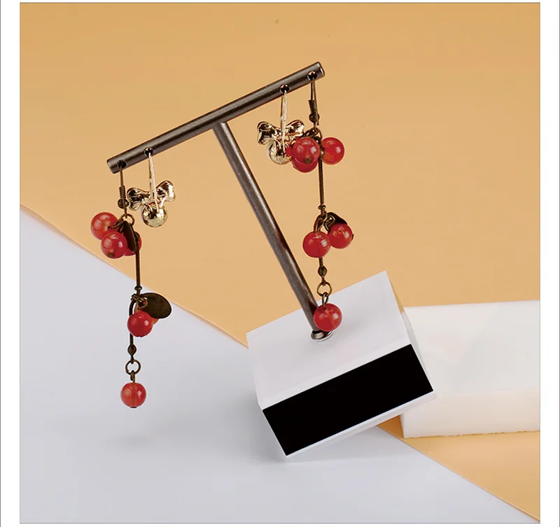 

Metal Jewelry Organizer T-Shape Earrings Display Stand T-Bar Jewelry Ear Studs Display Holder for Show Photography