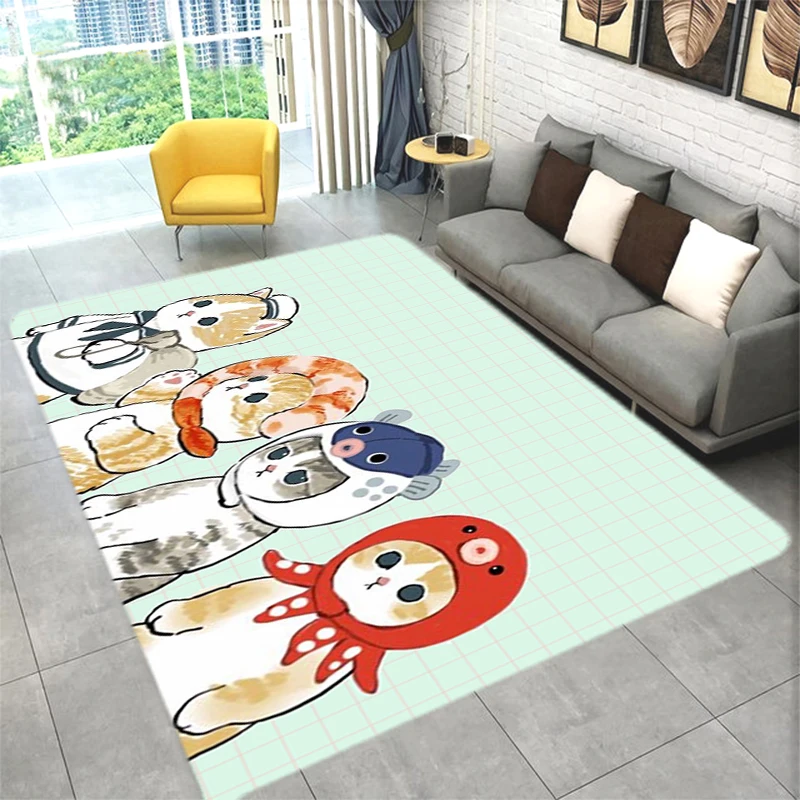 

Mats Floor Home Carpets Cute Cat Mat Hallway the Entrance Bathroom Bedroom Funny Door Rugs Living Room Kitchen Carpet Bath Rug