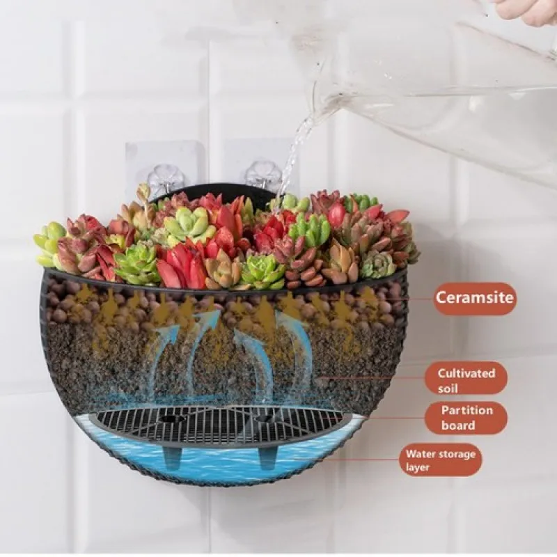 Цветочный горшок без перфорации