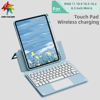touch pad keyboard case for 11 inch ipad pro11 10 9 air5 air4 10 2 2018 2020 2021 10 5 air3 pro 8 3 mini6 wirless pen charging