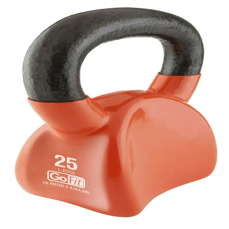 

Single Vinyl Coated Kettlebell Single With Training Dvd