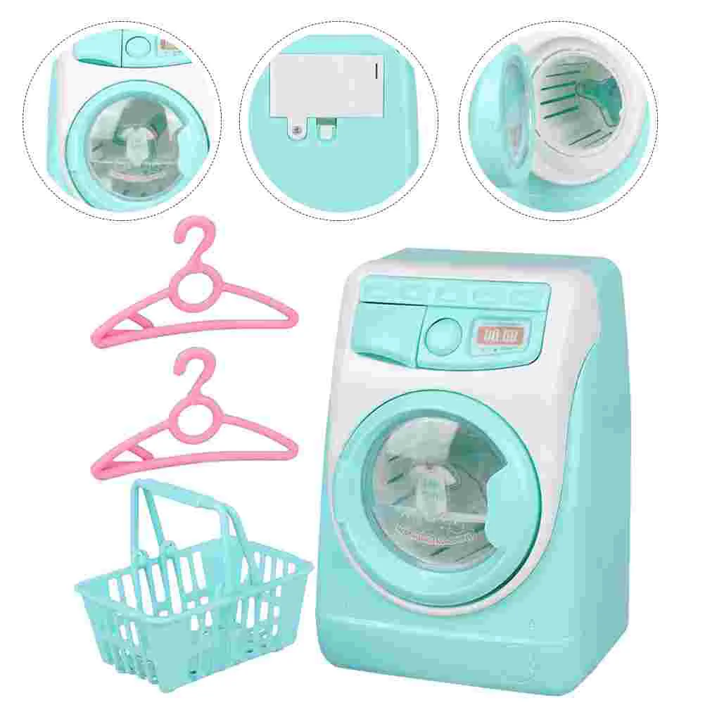 

1 Set Washing Machine Toy House Furniture Pretend Play Household Appliance