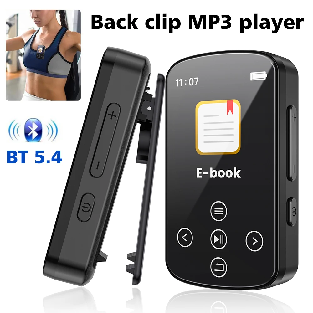 Фото 2025 Новый Mp3-плеер Bluetooth C Порт Зарядка Высокая чувствительность Сенсорная кнопка Bluetooth 5.4 Поддержка 10 международных языков №3