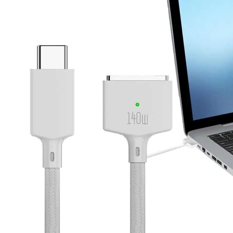 

Magnetic Charging Cables 140W 2m Universal Type-c Data Cables Audio Data Transfer Cord Flexible Bendable PD Fast Charging