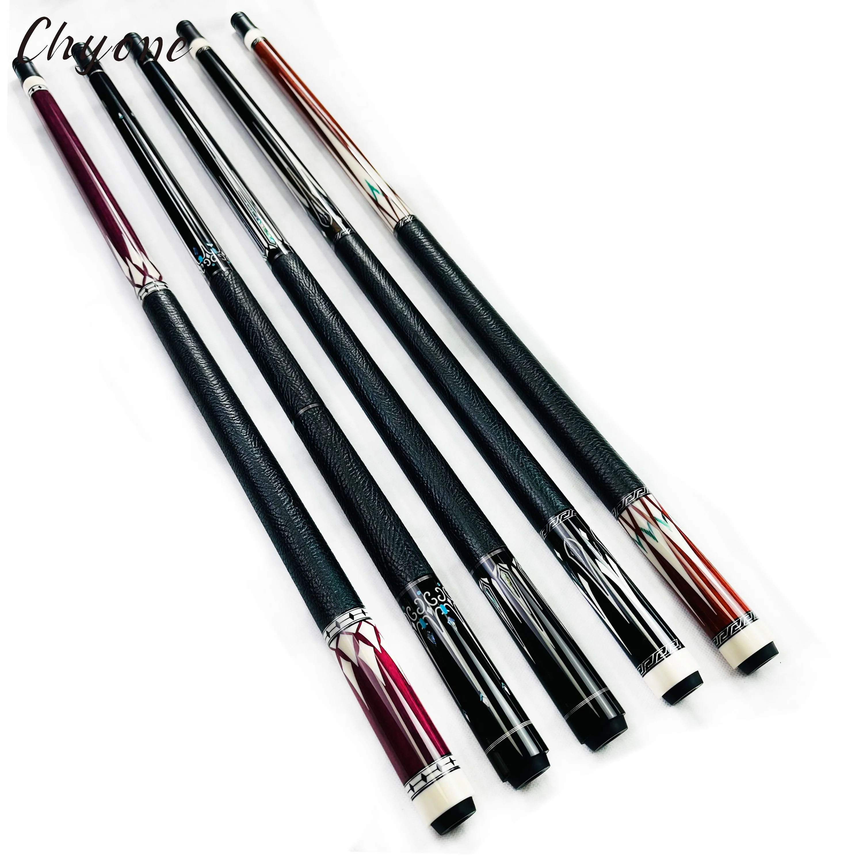 

Бильярдный Кий Chyone, канадский жесткий кленовый карбоновый сердечник, валы 1/2, шарнирная инкрустация, кии карома, прямые Кии для бассейна