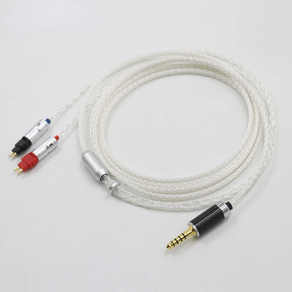 Монокристально-серебристый кабель для наушников SENNHEISER HD580 HD600 HD650 HD660S