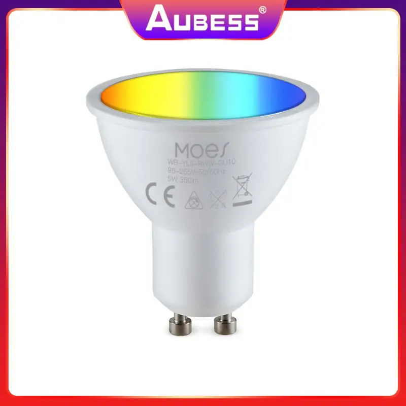 

Smart Home Smart Led Spotlights Diy Color Tuya Rgbcw Dimmable Light Timer Saving Energy Work With Alexa Google Home Alice