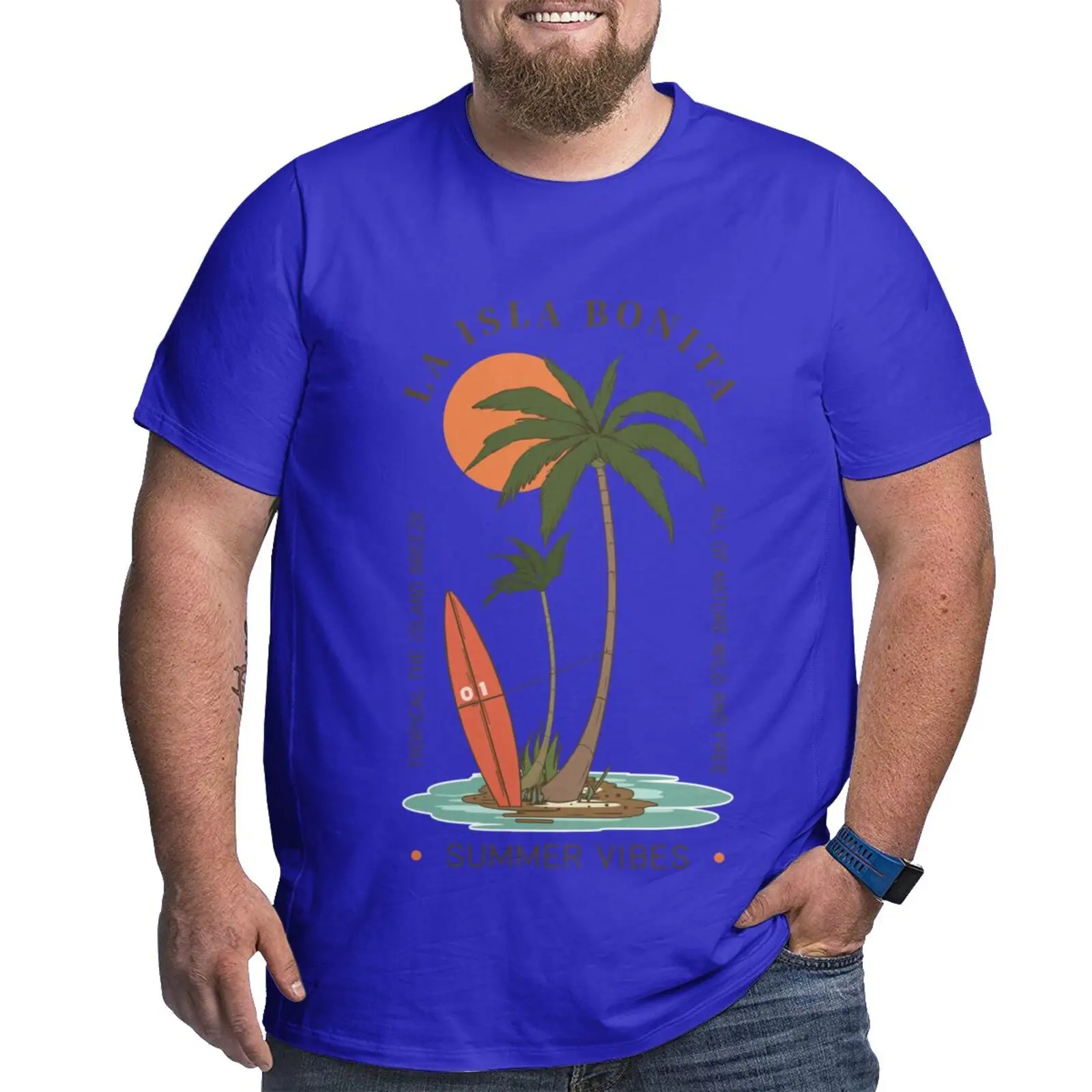 

Мужская классическая футболка с коротким рукавом, из хлопка, с рисунком