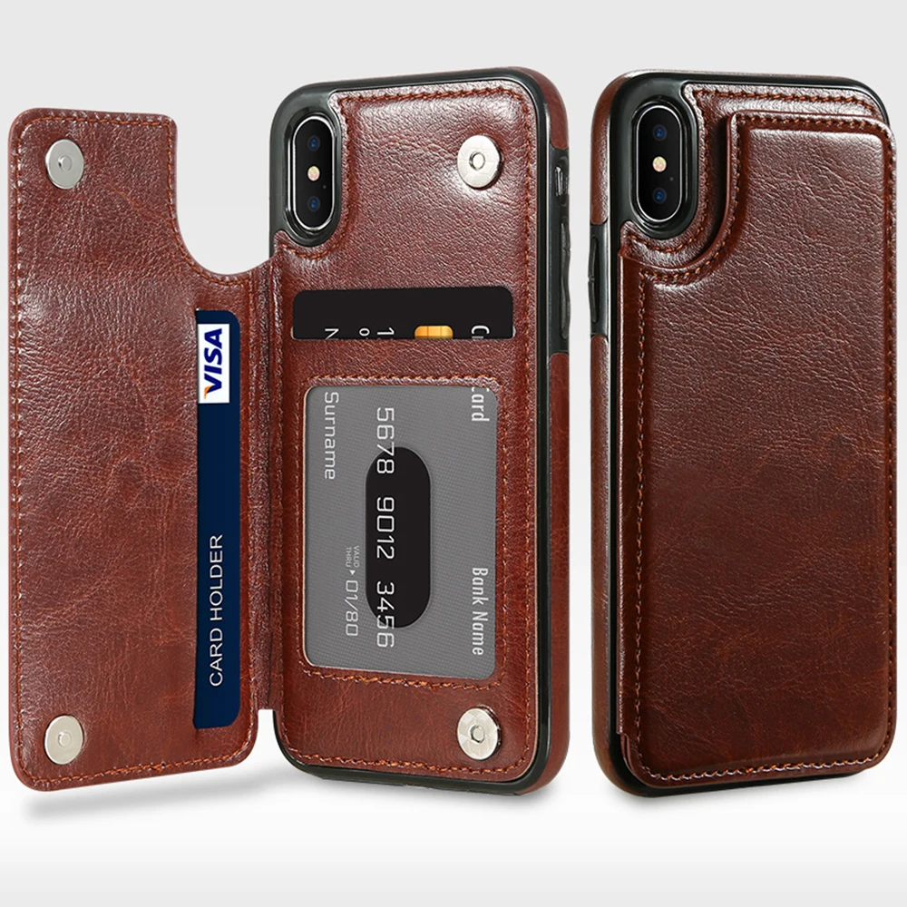 For samsung s7 s8 s9 s10 s20 s21 s22 note8 note9 note10 note20 plus ultra Phone case Phone Holster with card slot  Card Pocket