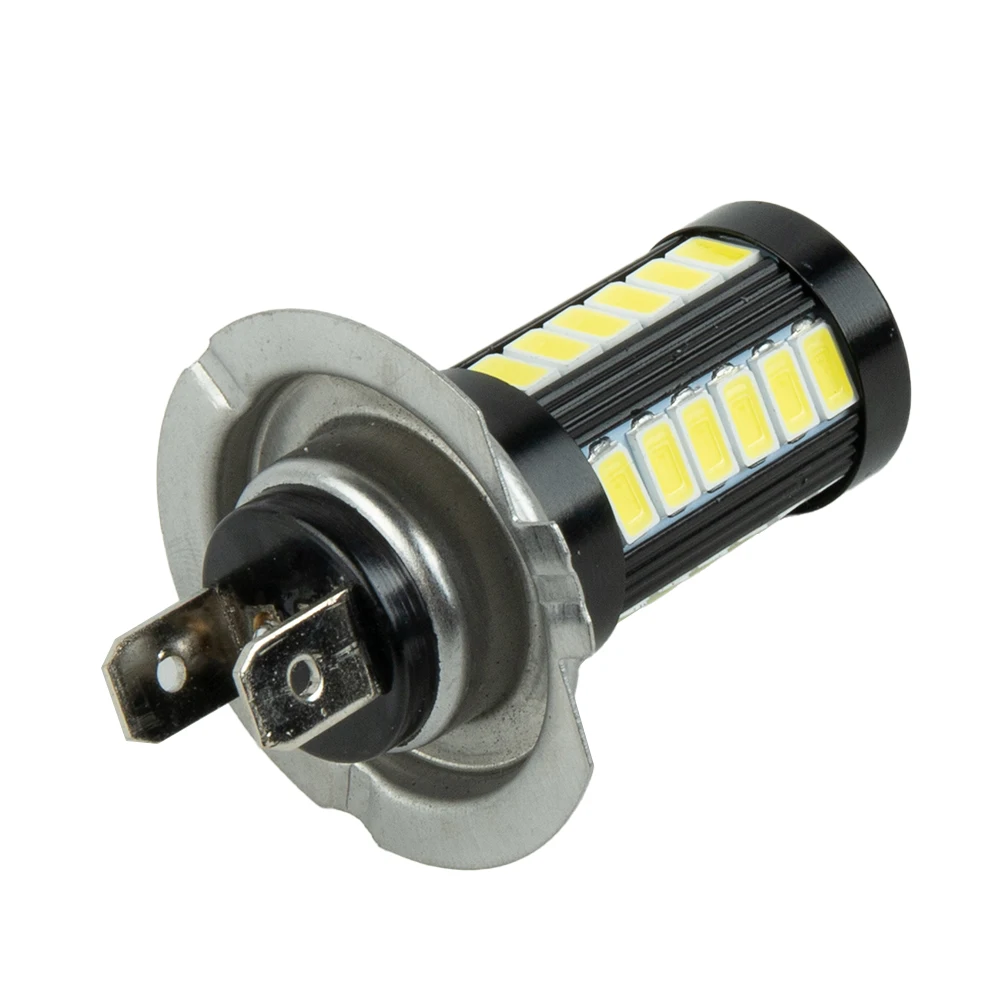 

4PCS Car LED Lamp H7 LED Headlight Bulbs White Fog Light Super Bright Auto LED Front Fog Light High Power Driving Lamp Bulbs