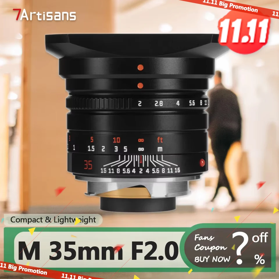 Объектив для камеры Leica M Mount M2 M3 M4 M5 M6 M7 M8 M9P M10 M262