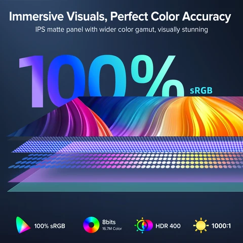 UPERFECT 17.3" 2K 144Гц портативный монитор