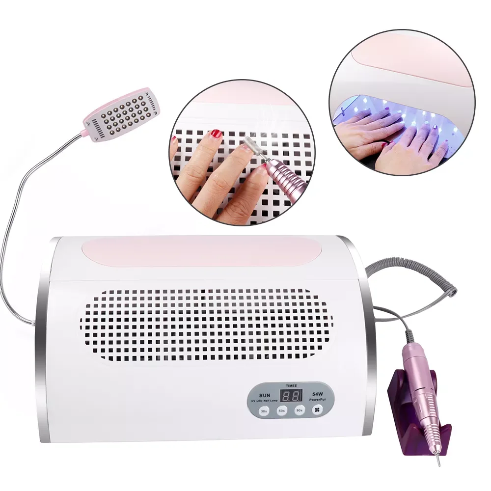 

VIP 72W Nail LED UV Lamp Vacuum Cleaner