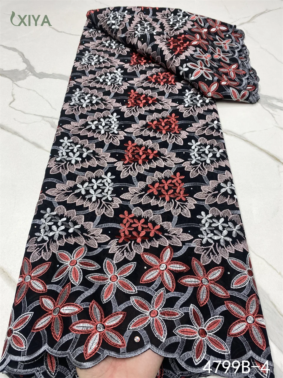 

Нигерийская 100% хлопковая кружевная швейцарская вуаль, кружево в Швейцарии, высокое качество, мягкая кружевная ткань Дубая, африканская Сух...