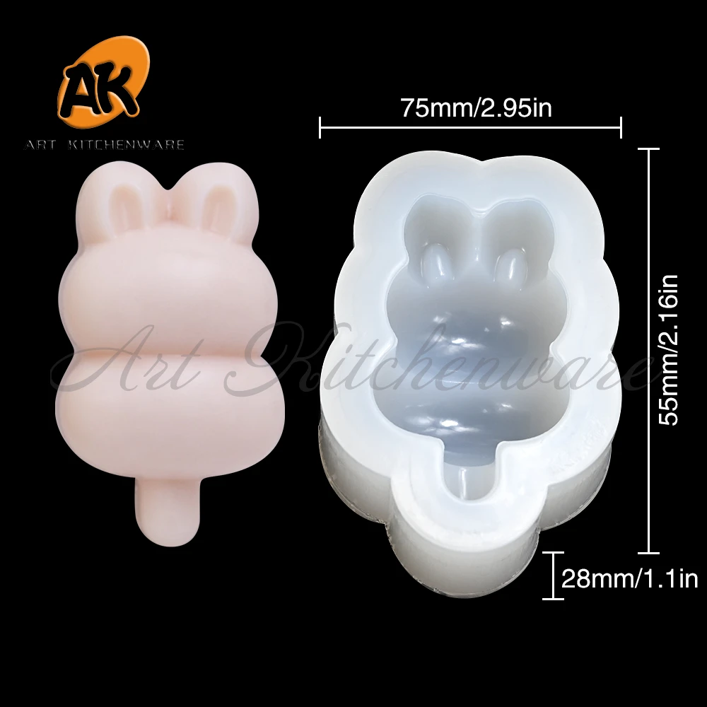 3d-шипы для кролика Mochi восхитительная игрушка-сжималка гипсовые украшения сделай