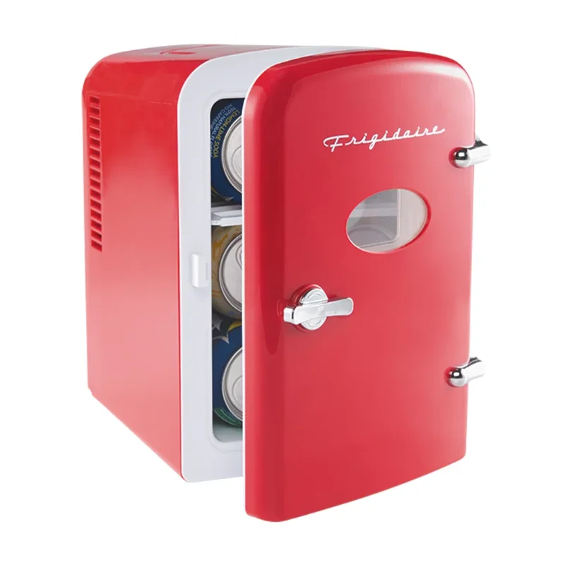 

Frigidaire 6-Can Retro Mini Beverage Refrigerator, Red