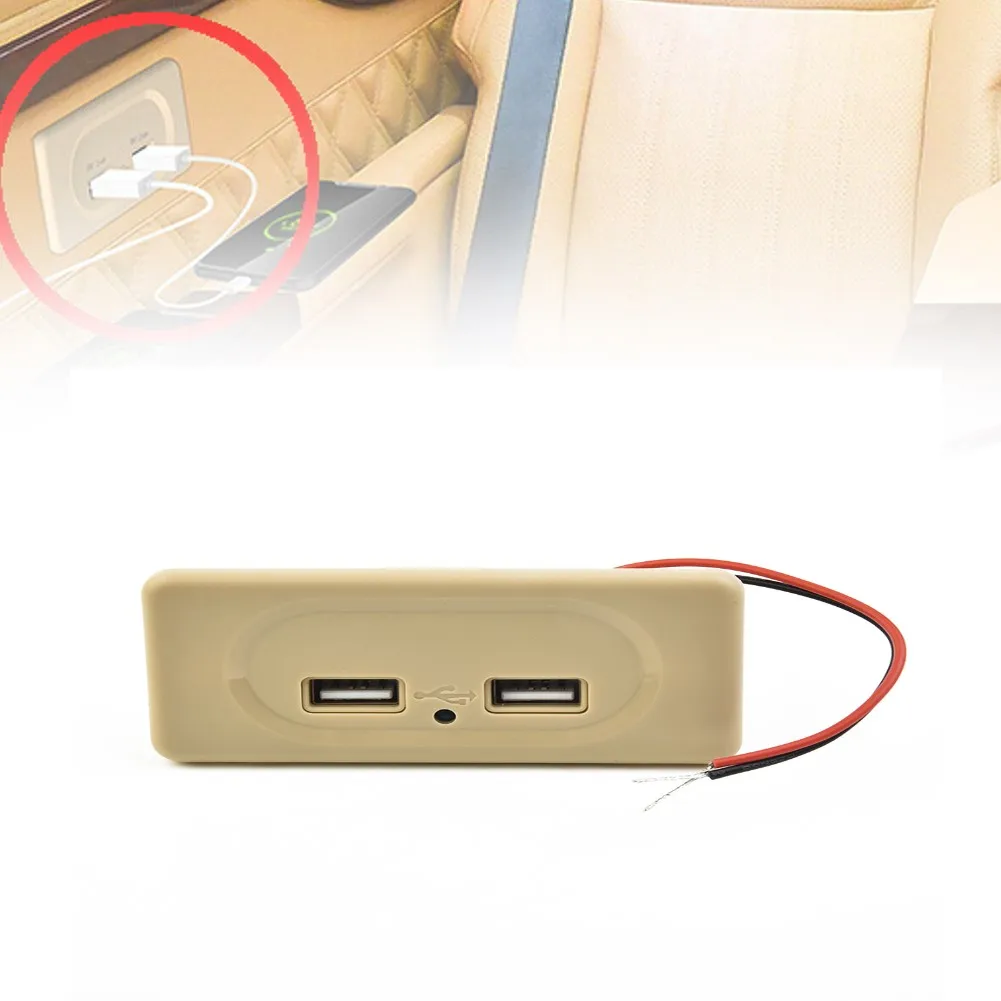 

Автомобильное зарядное устройство с двумя USB-портами, 12 В, 8,9 А, 4,1*2,3 * см