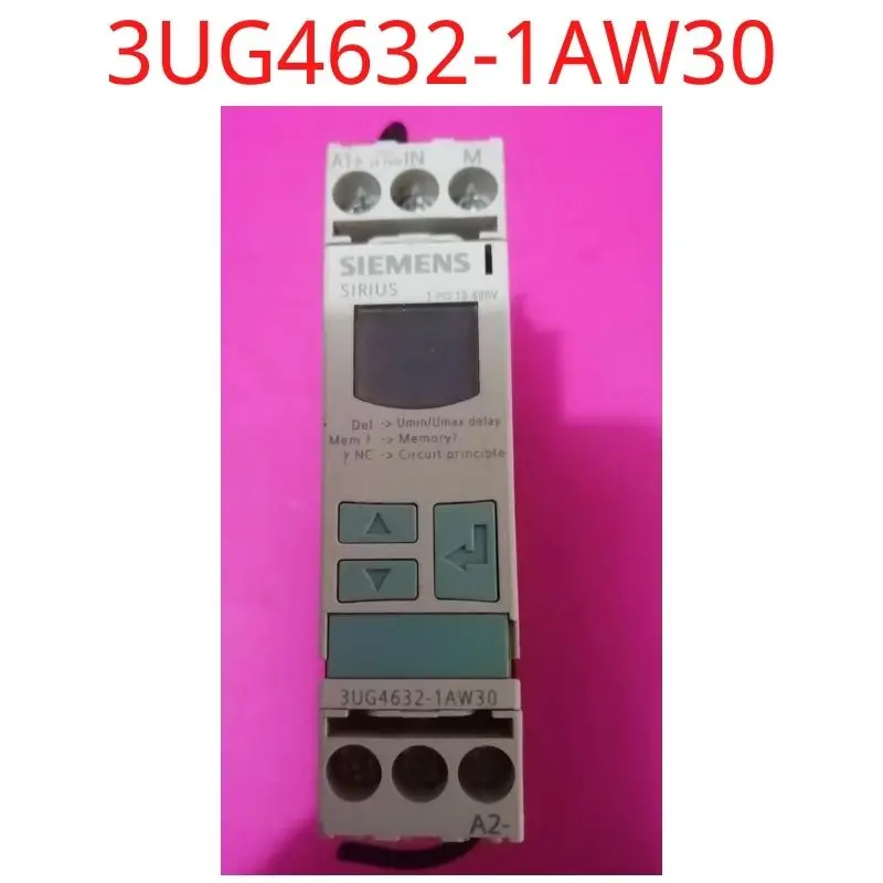 

used Siemens test ok real 3UG4632-1AW30 Digital monitoring relay Voltage monitoring, 22.5 mm from 10 to 600 V AC/DC 0vershoot an