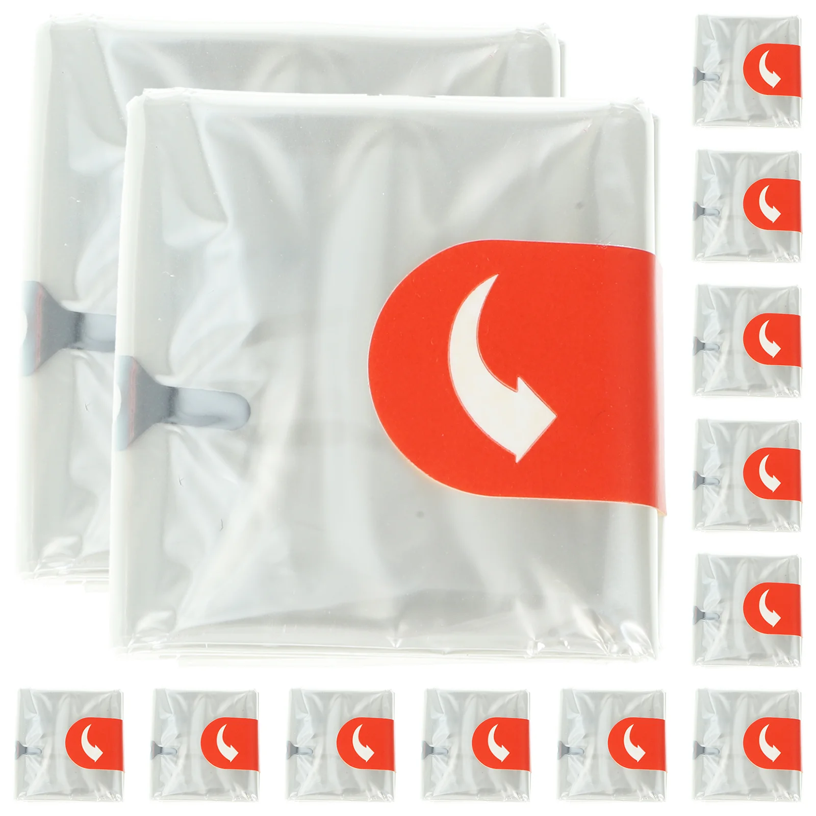 

50Pcs Toaster Bags 220℃ Heat Resistant Bag Baking Tool Grilling Bag (White)