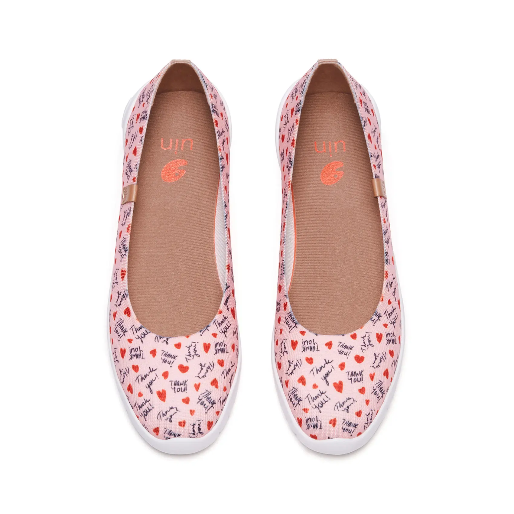 Новые женские балетные туфли UIN 2022 на плоской подошве с кубическим круглым носком