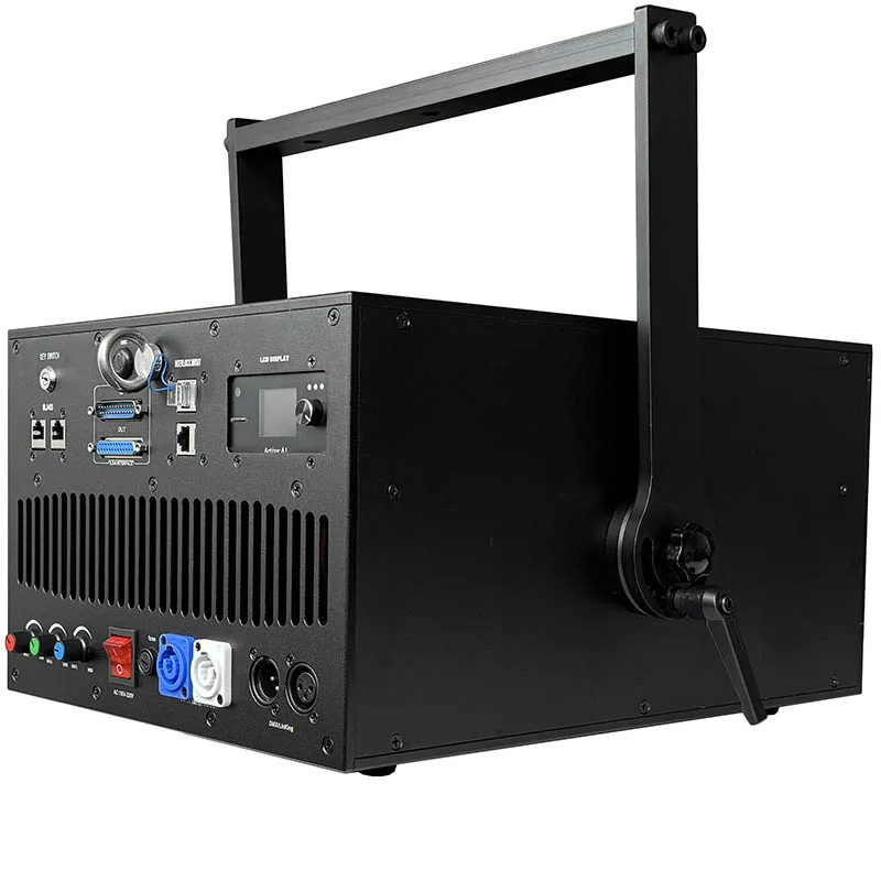 Лазерный проектор RGB 30W40W, лазерный сканер 3D для анимации ...