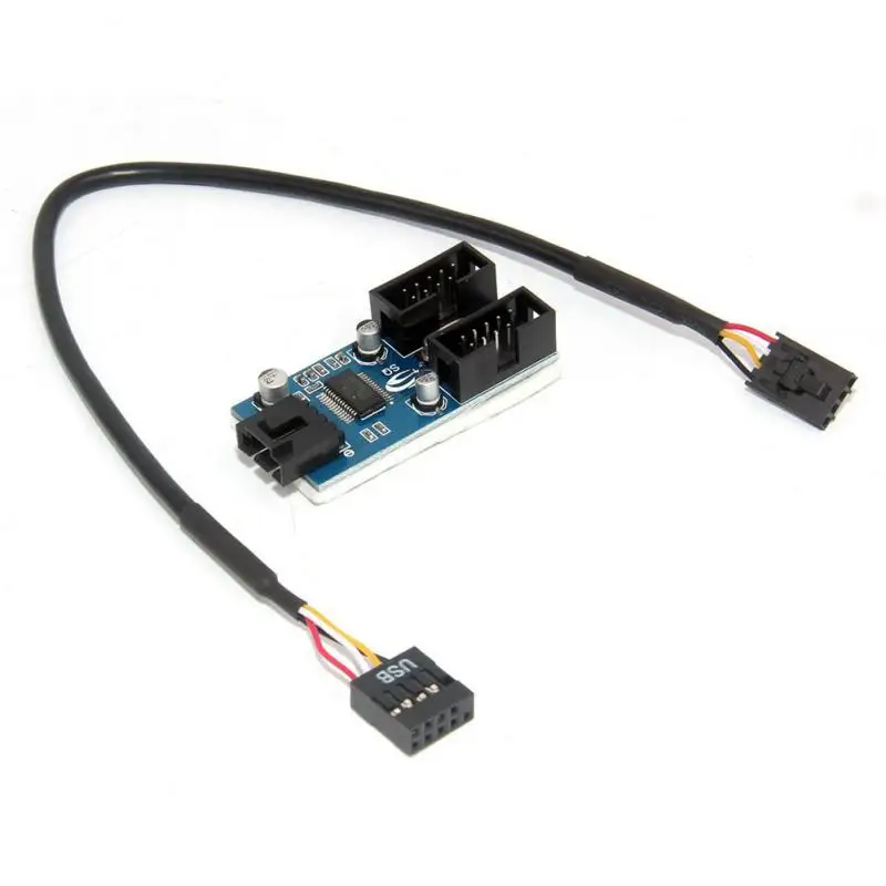 

1 шт., USB 9-контактный разъем для материнской платы