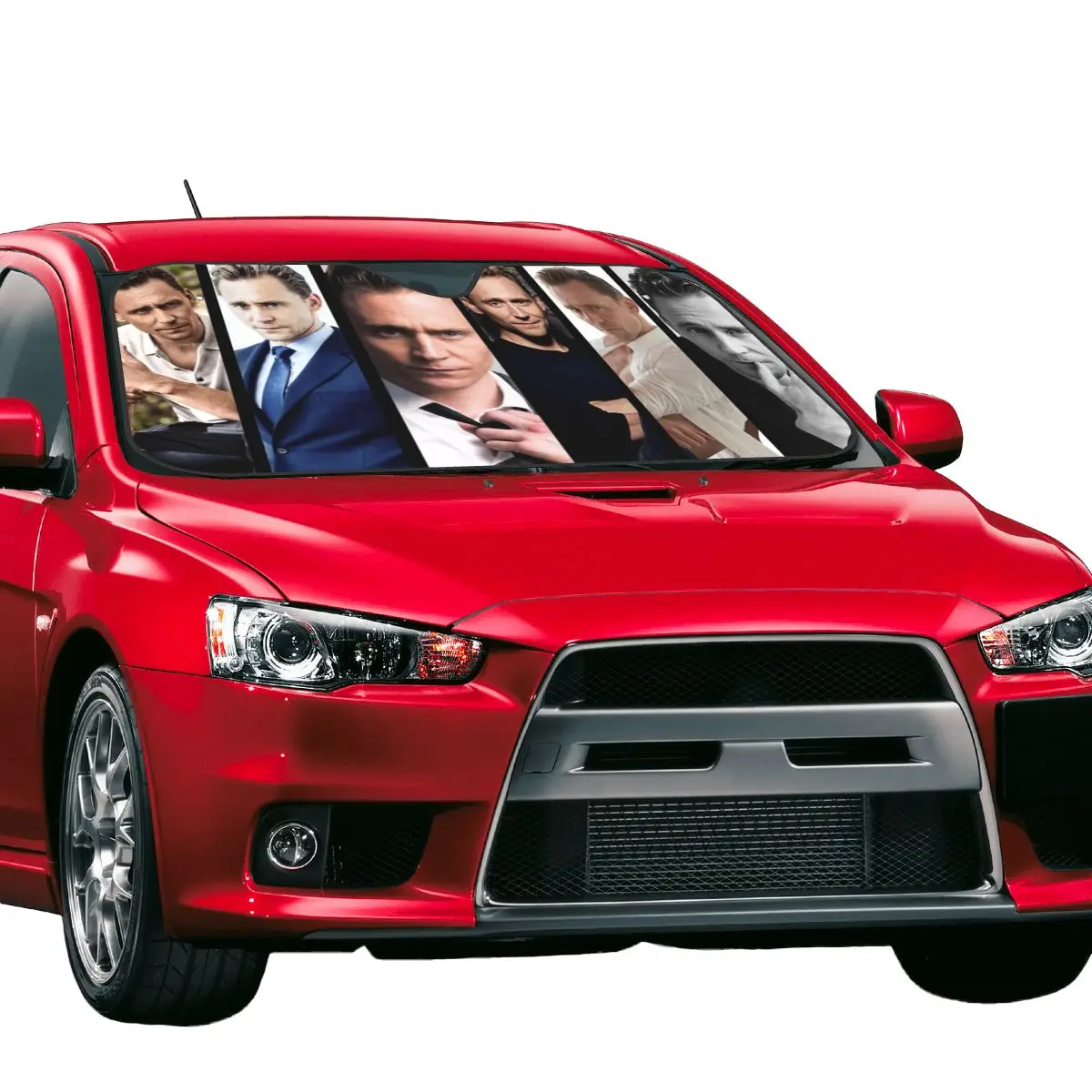 

Tom Hiddleston Aquarius Windshield Sunshade Foldable Car Front Windshield Car Window Windscreen Cover Blinds Sun Shade Protect