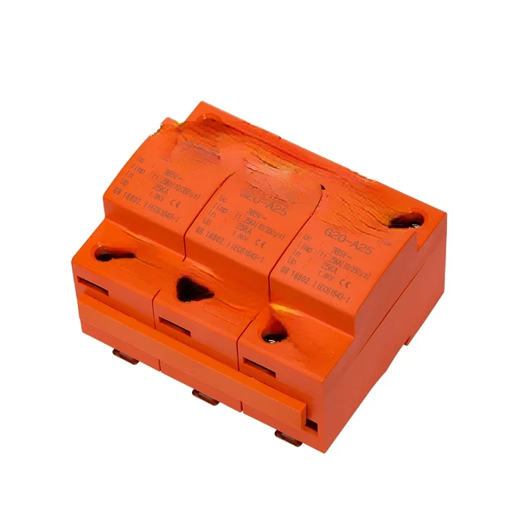 Класс I 25 ка 280 В переменного тока 3P защита от перенапряжения и вспышки