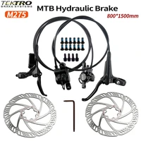 tektro hydraulic disc brake for mountain bike frontrear brakes 8001500mm with 160mm rotor mtb bicycle brake parts hd m275