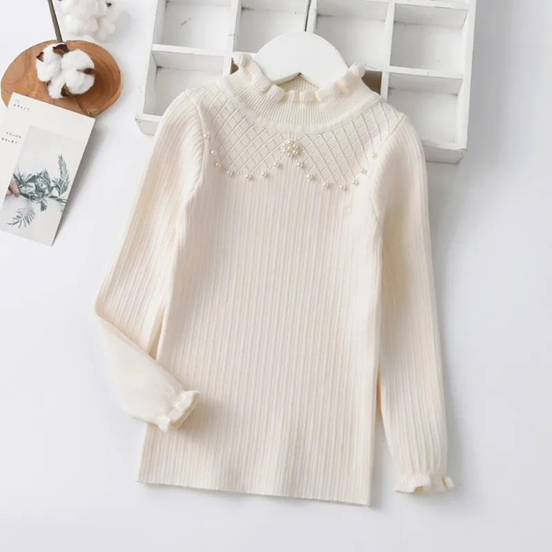 

Cuddly Comfy: зимний однотонный теплый пуловер, свитеры для девочек, стильный и теплый пуловер, свитеры для девочек