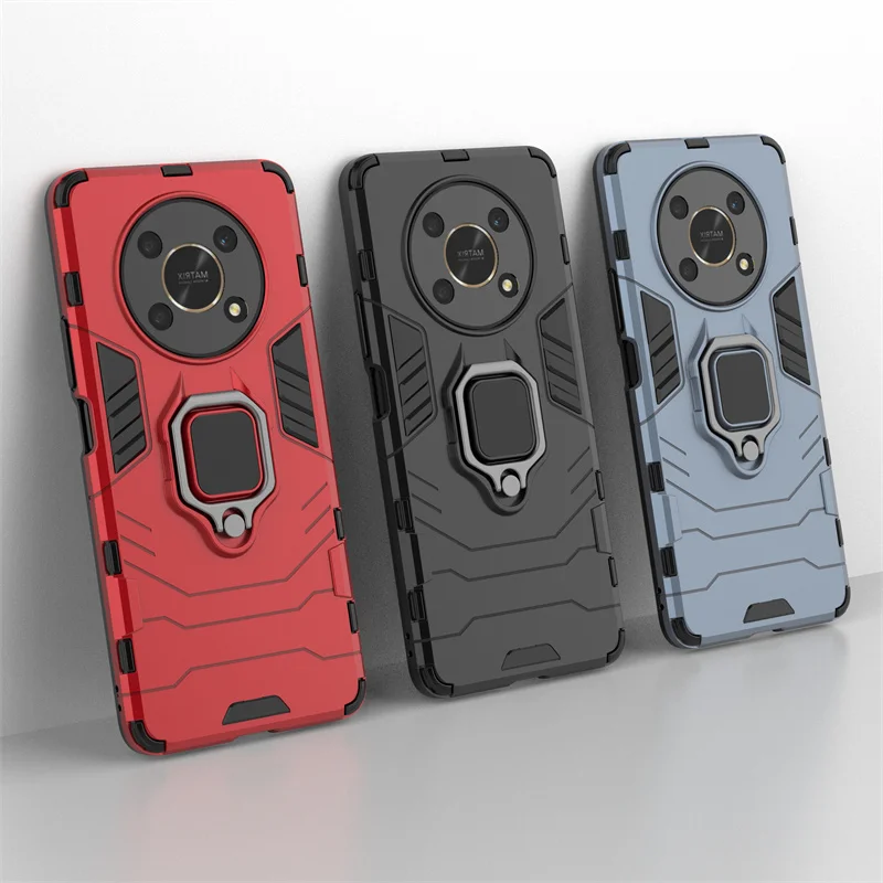 

Holder Case For Huawei Magic 4 Lite Cover For Magic 4 Lite Capas New Shockproof Ring Magnetic Armor Case For Magic 4 Lite Fundas