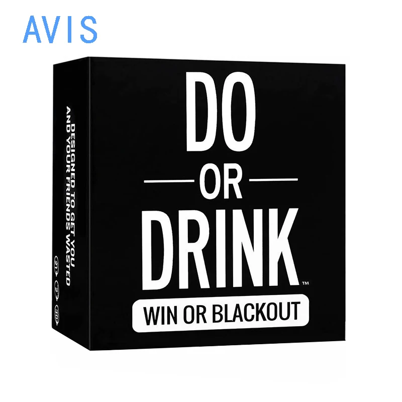 

Do or Drink Party Card Game for College Camping 21st Birthday Parties Funny for Men Women Expansion Pack
