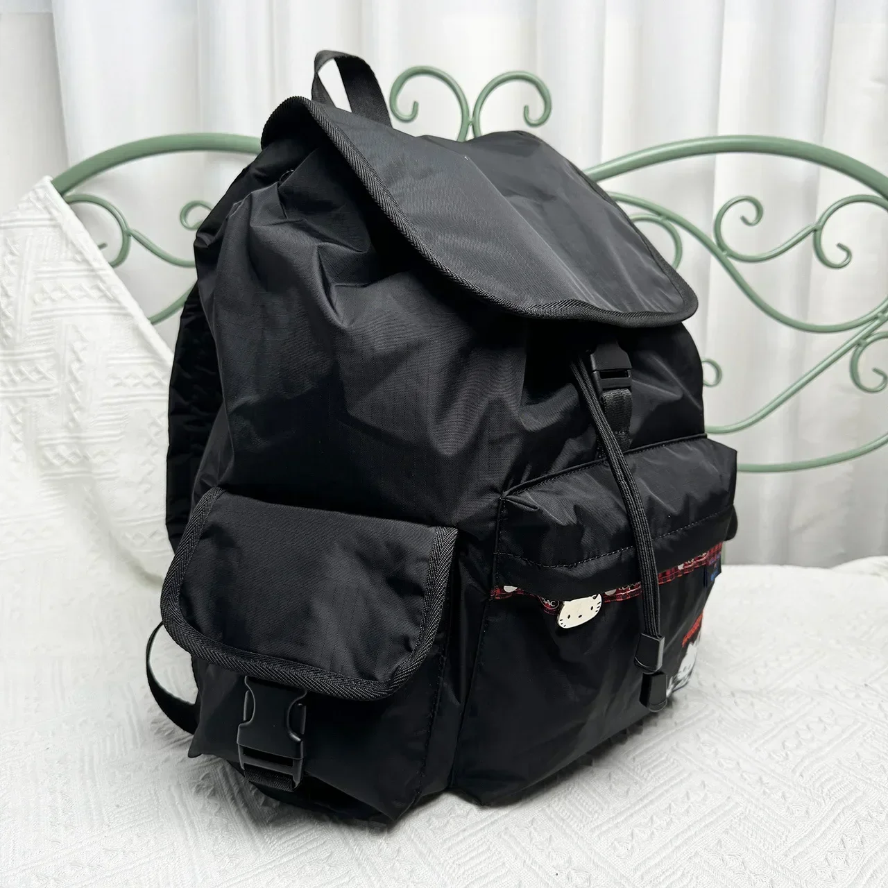 Рюкзак Lesportsacs Hello Kitty 7839 школьный рюкзак с рисунком Снупи дорожная сумка для