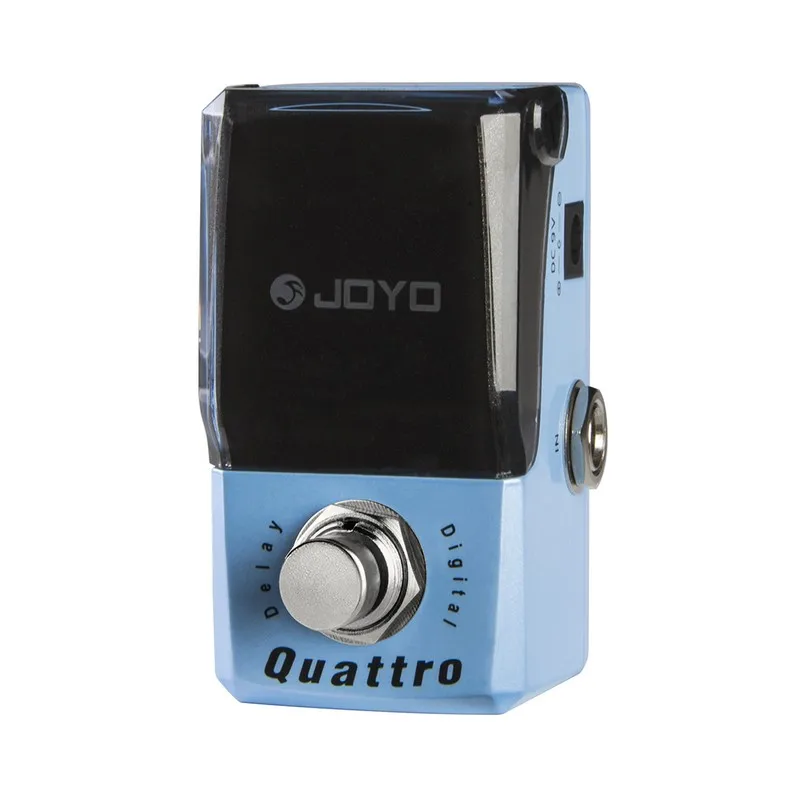 JF-318 Quattro Digital Delay Pedal Guitar Effect Processor Copy Analog Modulation Filtered 4 Modes Effects Guitar Stompbox