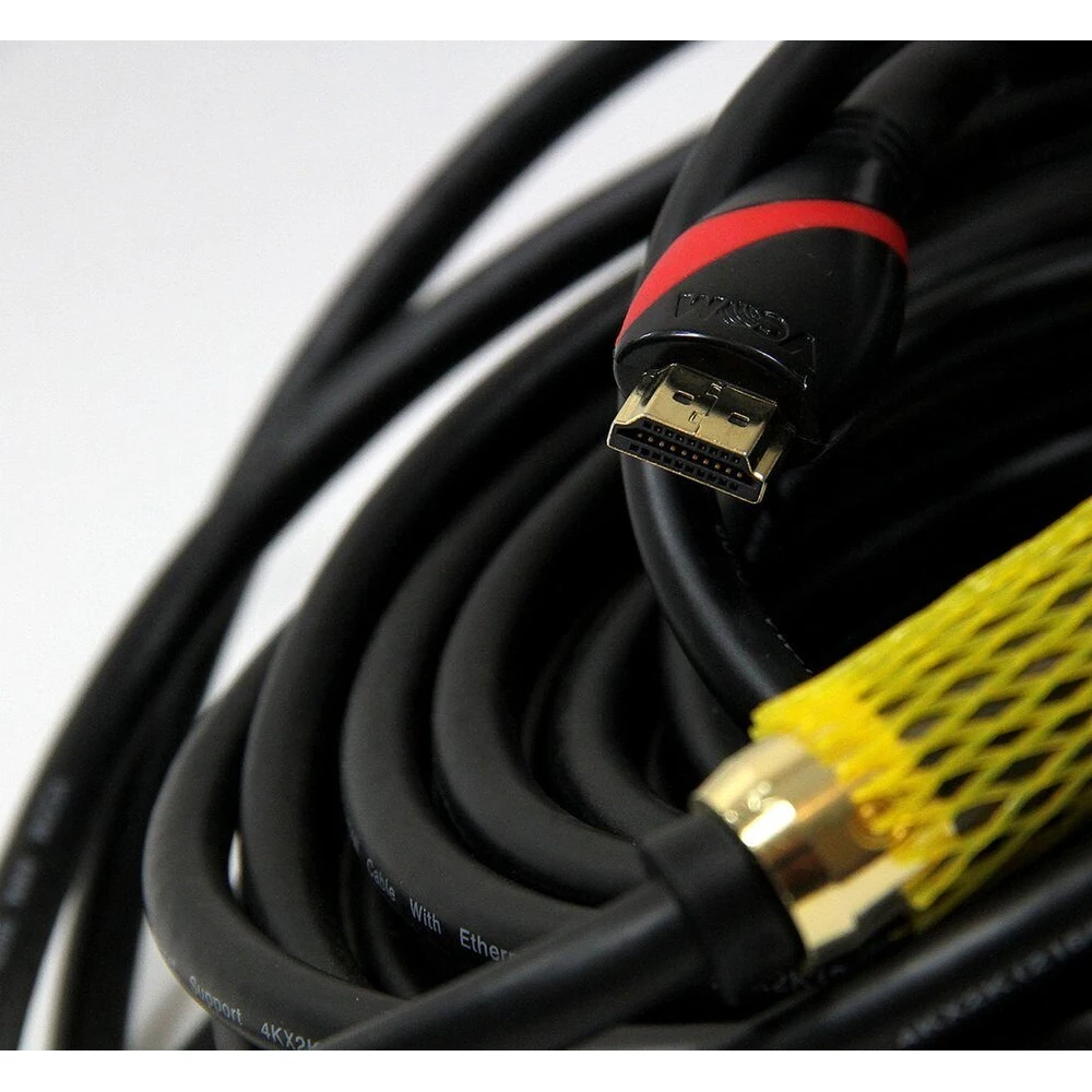 Кабель VCOM CG525D-R-20.0 HDMI-HDMI 20 м черно-красный |