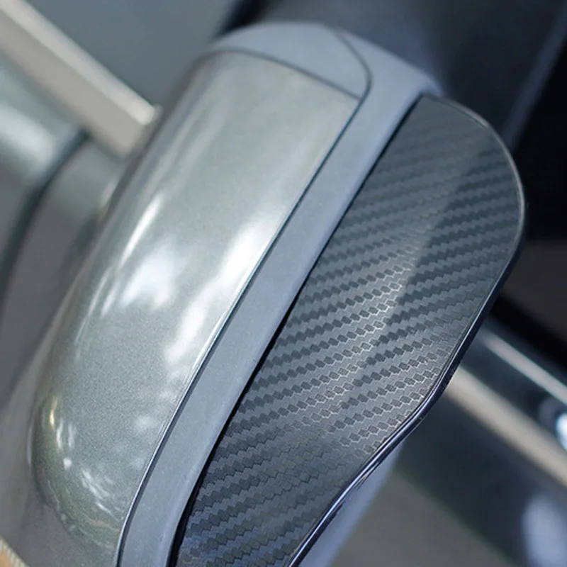 

1 пара, автомобильные черные накладки на зеркало заднего вида