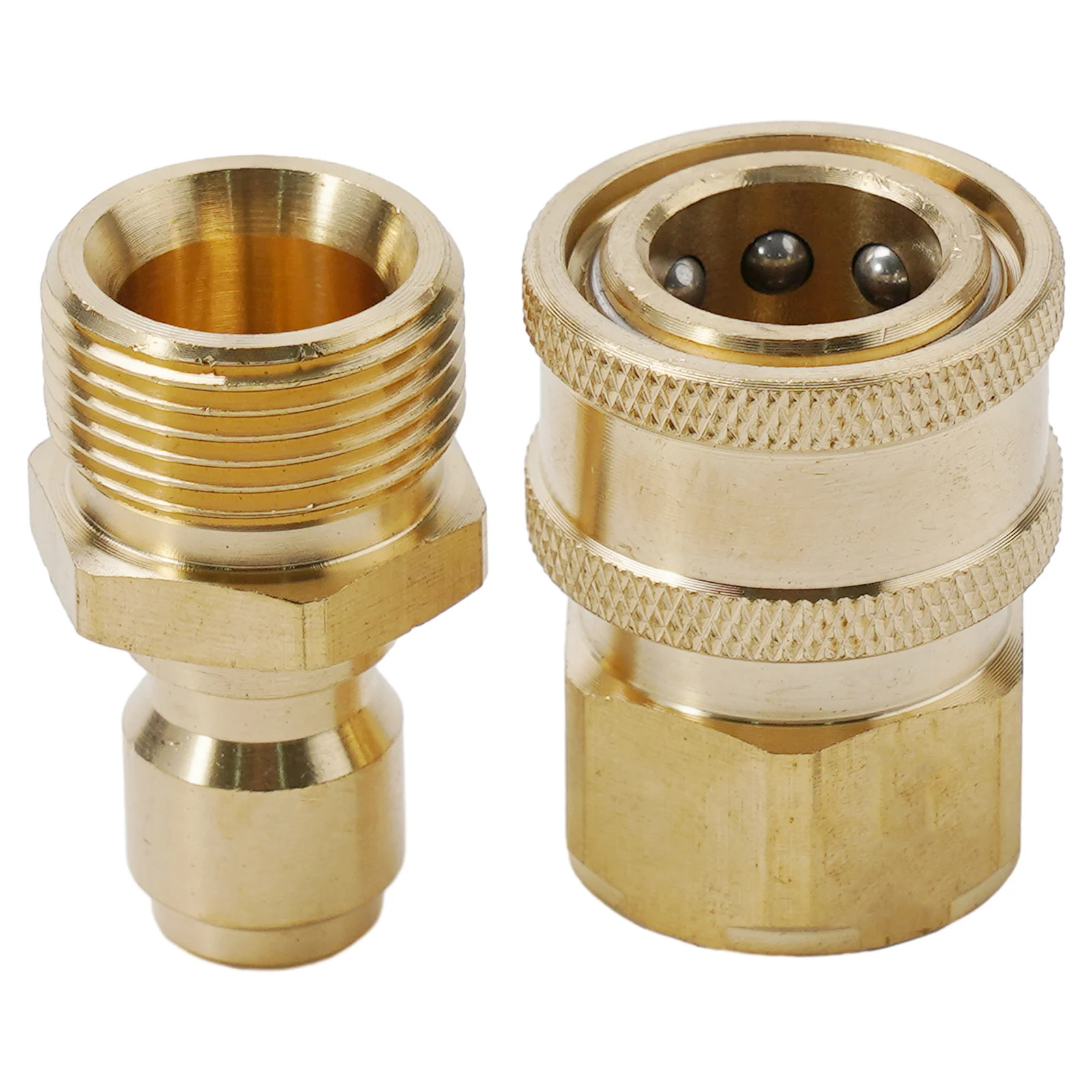 

Spout Kit Quick Connect Nozzles Replacement Accessories 3/8 M22 Ball Lock Design Brass Fittings Thread Connector