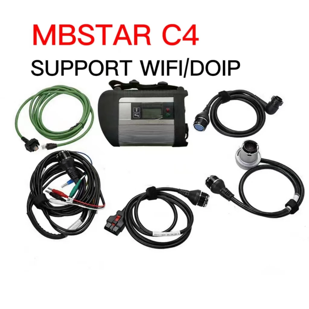 

Сканер Mb Star C4 Obd2 Mb Actros диагностический инструмент Obd2 Obdii Wi-Fi Doip сканер для Mercedes Benz