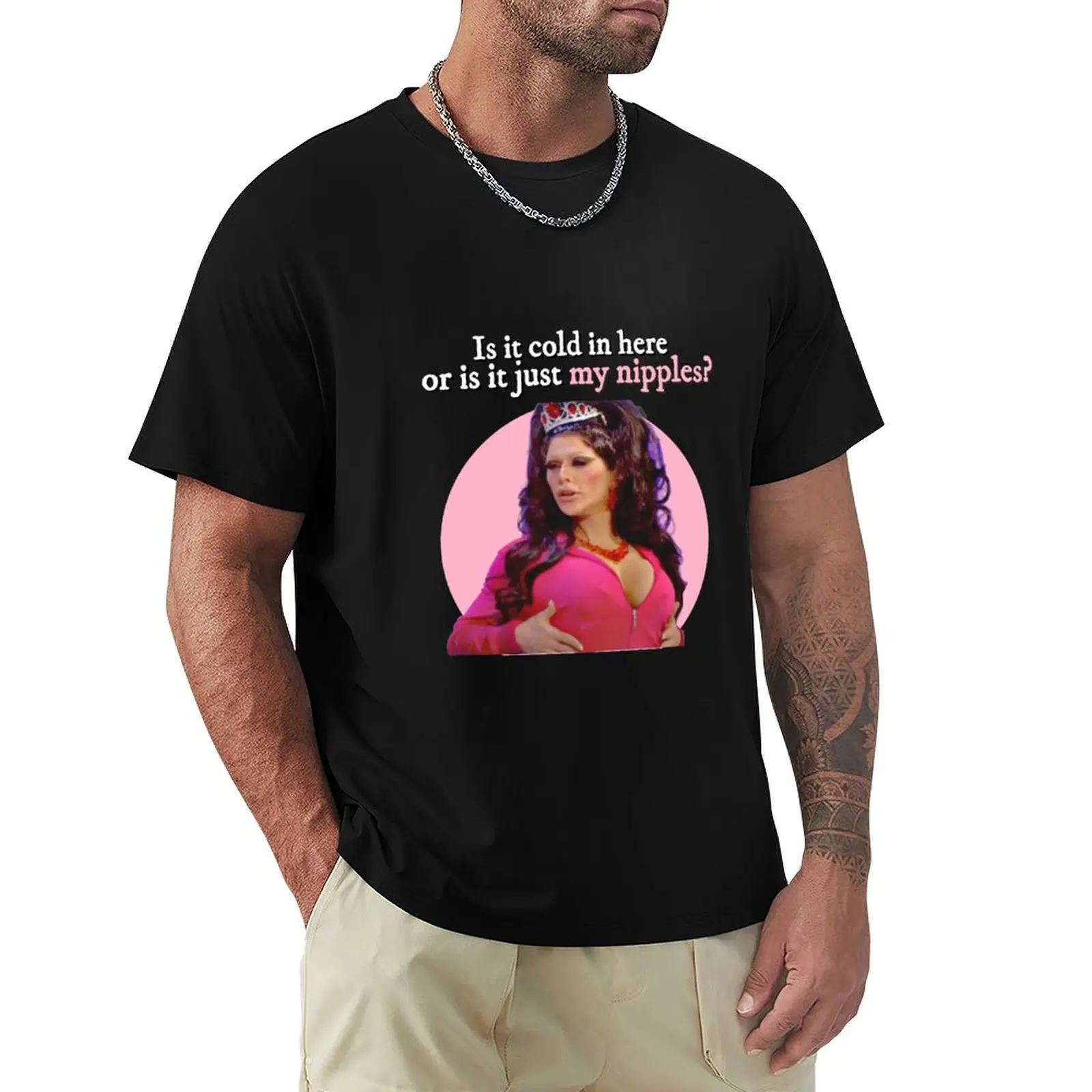 Фото Футболка Bimini Bon boulash Katie Price RuPauls Drag Race UK, повседневная, модная, с коротким рукавом. №1