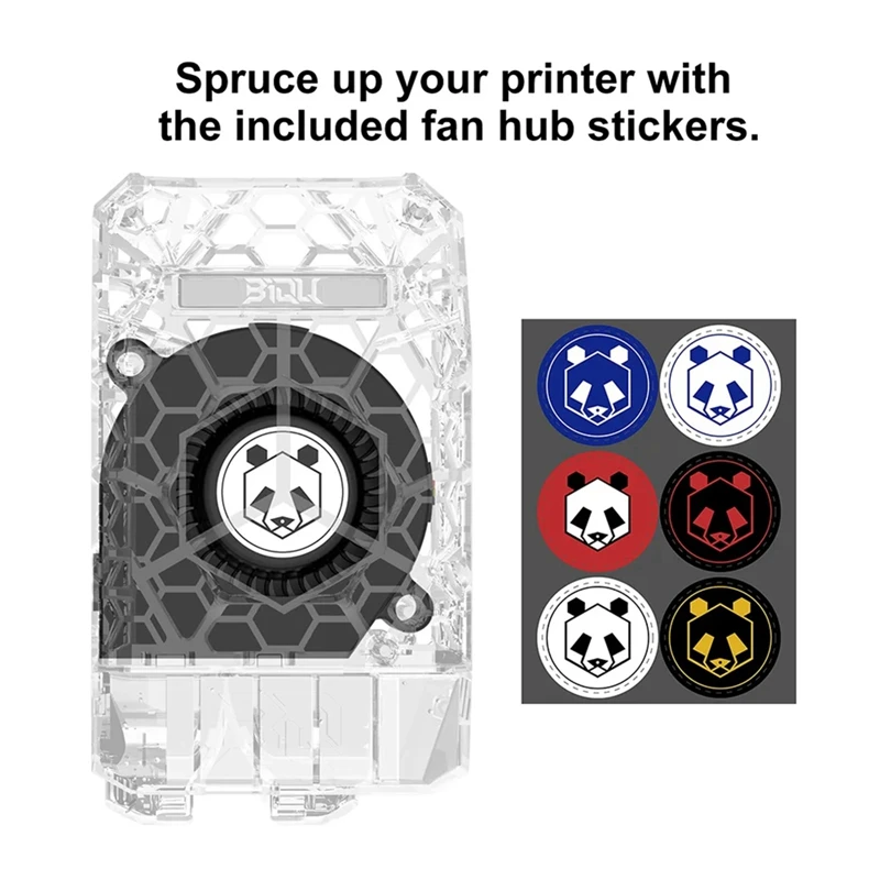 BIQU Panda Jetpack MJF нейлоновый легкий высокопрочный обновленный Вентилятор охлаждения