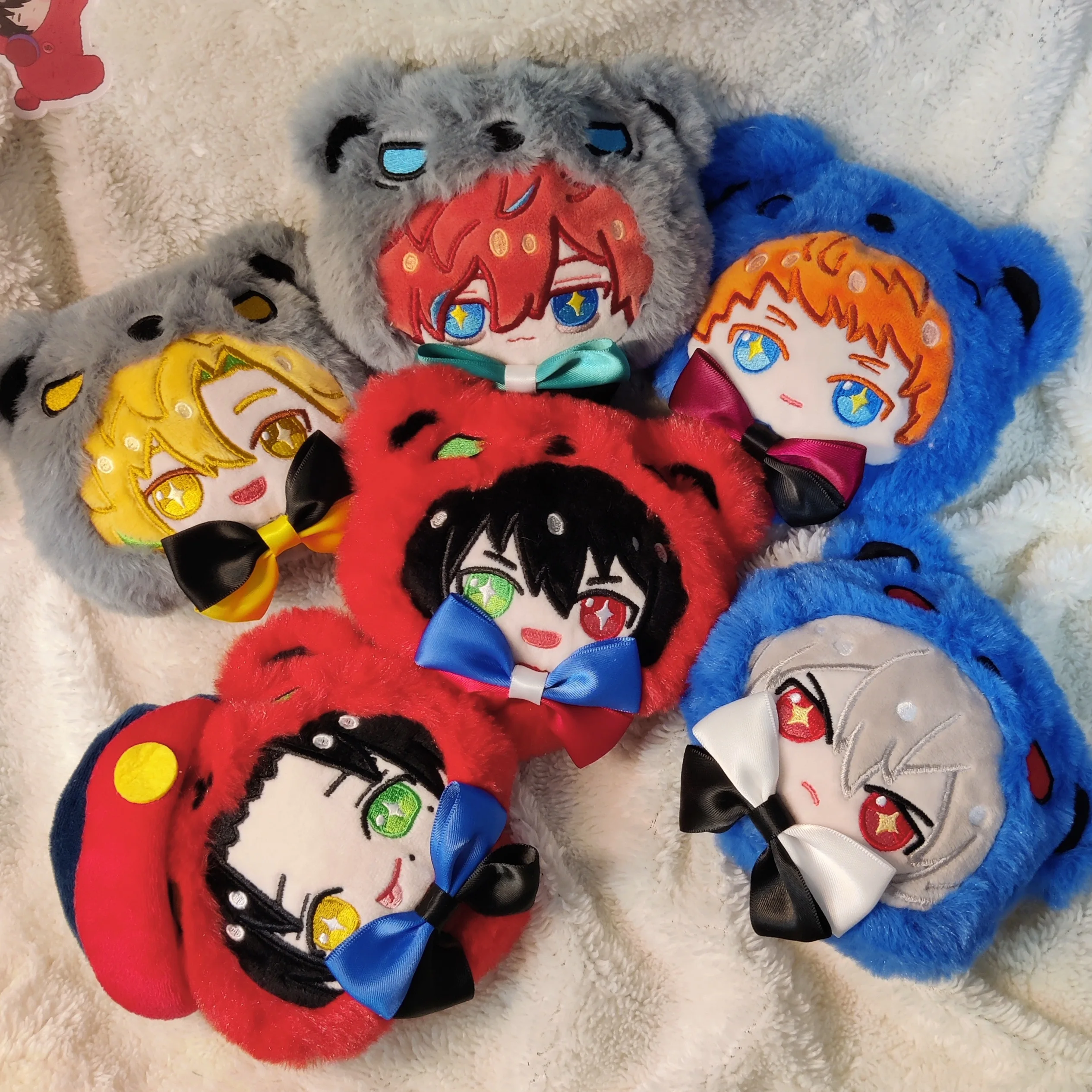 

Anime DRB Division Rap Battle Plush Purse Wallet Yamada Ichiro Jiro Aohitsugi Samatoki Busujima Meisonrio Amemura Ramuda Hifumi