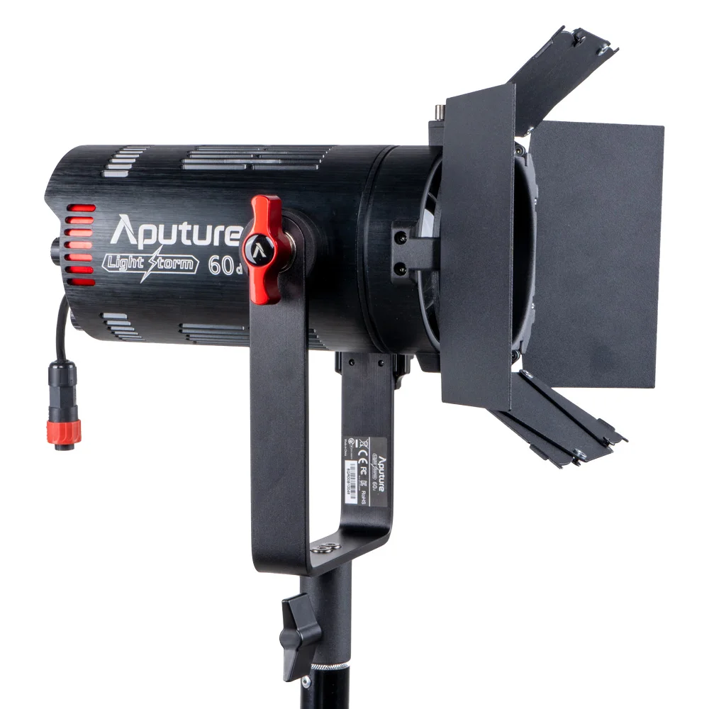 

Aputure LS 60d 60W Led Video Light COB balanced Daylight Photography Led light kit CTT 5600K with Barndoor accessory