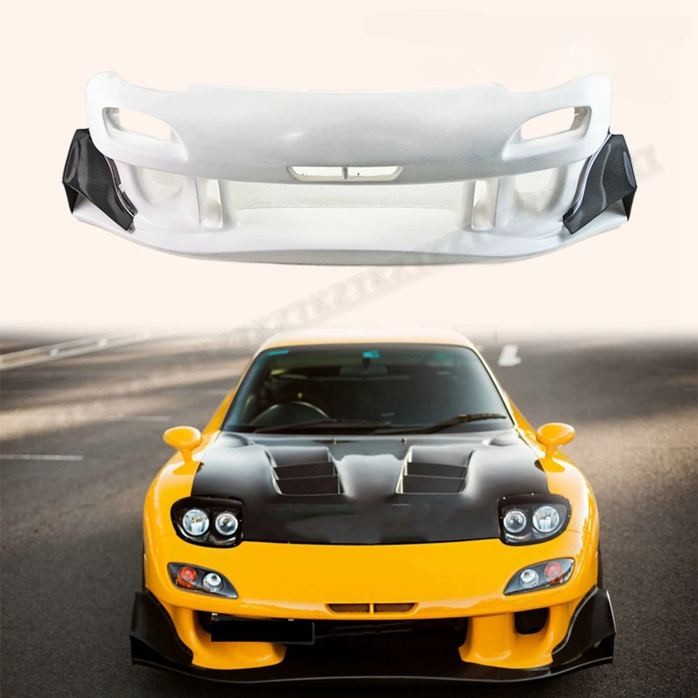 Для MAZDA из стекловолокна RX7 FD3S RE-GT передний бампер высокого качества