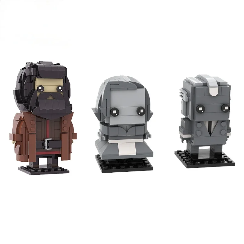 

MOC Movie Series Mini Brickheadz Teacher Witch Character Building Blocks Set Figures Model Bricks Assemble Toy For Children Gift