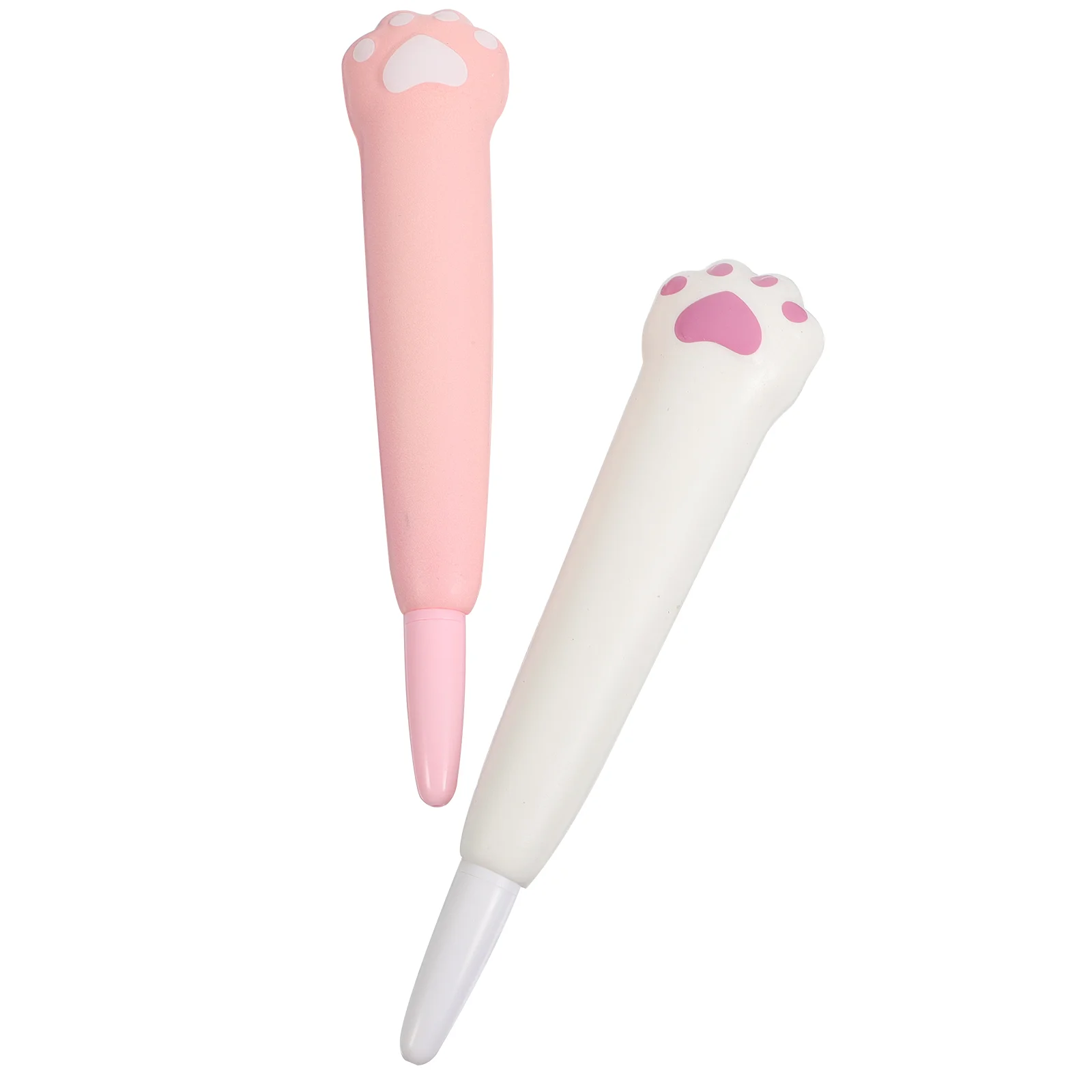 

2 Pcs Cute Pen Students Neutral Pens Vegetable Decompression Gel Cartoon Plastic Funny Signature