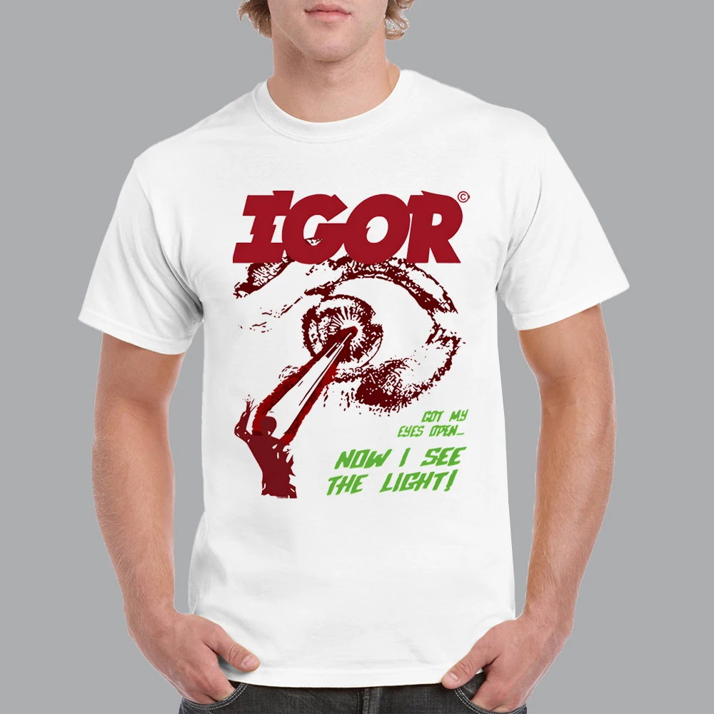 

Now I See The Lightl Print Men T Shirt Streetwear Hip Hop Vintage Graphic Gothic T-Shirt Harajuku Casual Cotton Short Sleeve Top