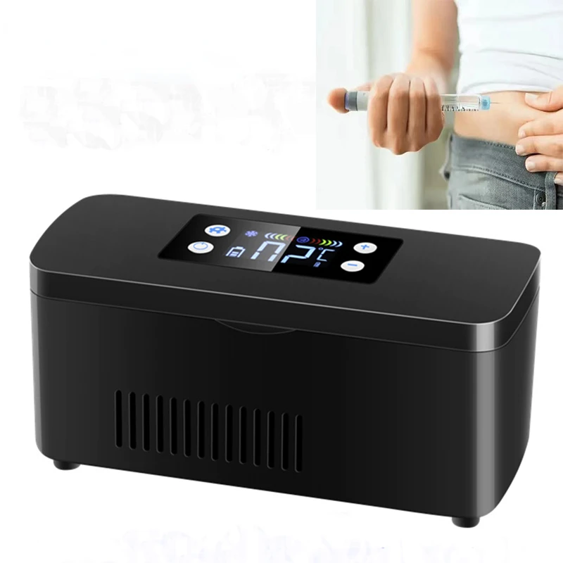

Drugs Refrigerators Mini Travel Insulin Cooler Box Portable Refrigerator Case For Medicine Insulin With Bag